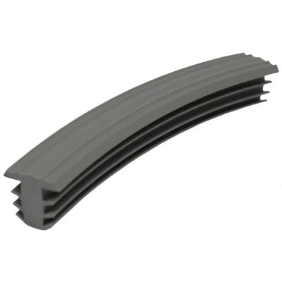 Afbeelding van Traptrede profiel Rubber Grijs, 25 meter
