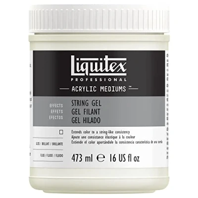 Afbeelding van Liquitex 8870520 Professionele anti scheurgel stringgel voor acrylverf, honingachtige consistentie, verbetert de transparantie en kleurdiepte van acrylverf pot 473 ml
