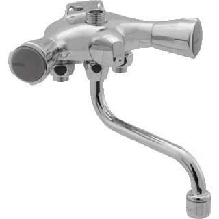 Afbeelding van Venlo Nimbus II Messing Eco douchemengkraan 12 mm opbouw uitl