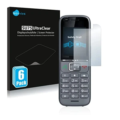 Afbeelding van Savvies (6 Stuks) Schermbeschermer voor Gigaset S700H PRO Screen Protector Ultra Transparant