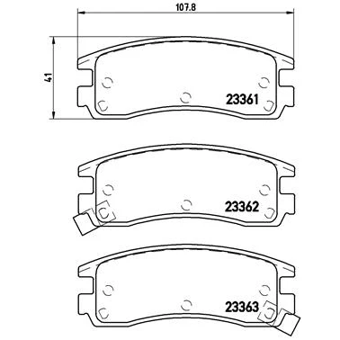 Afbeelding van Brembo Remblokset P 59 027