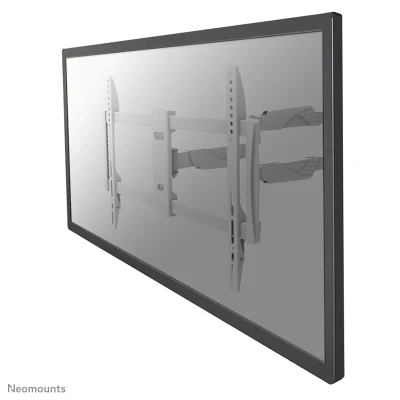 Afbeelding van NM W460WHITE is een wandsteun met 3 draaipunten voor flat screens t/m 60 inch (150 cm).
