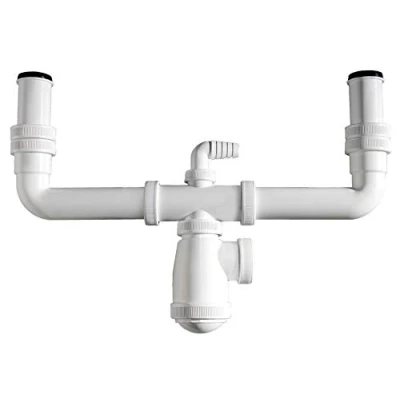 Afbeelding van &#039;saneaplast metalsant. 750526 sifon Evac fles 1 1/2 dB s &amp; m