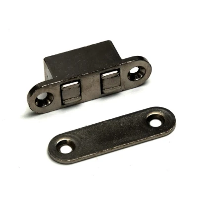 Afbeelding van DX Magneetsnapper Polair 4kg 50x16mm Inlatend Metaal/Metaal Vernikkeld MC 100420B