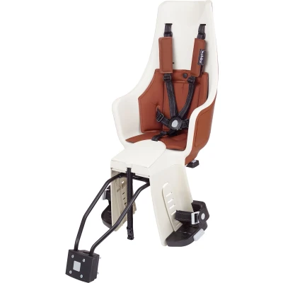 Afbeelding van BOBIKE 8011100020 Achterkinderzitje EXCLUSIVE MAXI PLUS geen led voor fietsen met 26 t/m 29 wielen geschikt kinderen frameverankering in kleur Kaneel Bruin