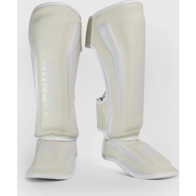 Afbeelding van Venum Elite Standup Kickboks Scheenbeschermers Wit/Wit L
