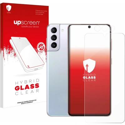 Afbeelding van upscreen Screenprotector voor Samsung Galaxy S21 (Voor+Camera) Folie Beschermfolie Beschermglas transparant