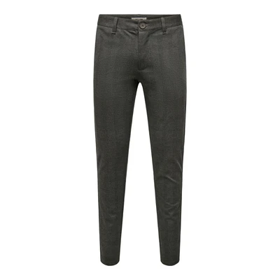 Afbeelding van ONLY&amp;SONS ONSMARK SLIM CHECK 020960 PANT NOOS Heren Broeken
