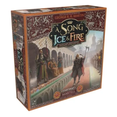 Afbeelding van CMON, A Song of Ice &amp; Fire Martell, starterset, tablet, 2 spelers, vanaf 14+ jaar, 45 60 minuten, Duits, meertalig, meerkleurig, kleurrijk