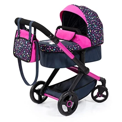 Afbeelding van bayer Design Xeo Confetti Combi poppenwagen