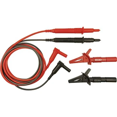 Afbeelding van Cliff CIH29890 Veiligheidsmeetsnoerenset [Stekker 4 mm Testpunt] 1.50 m Rood, Zwart 1 stuk(s)