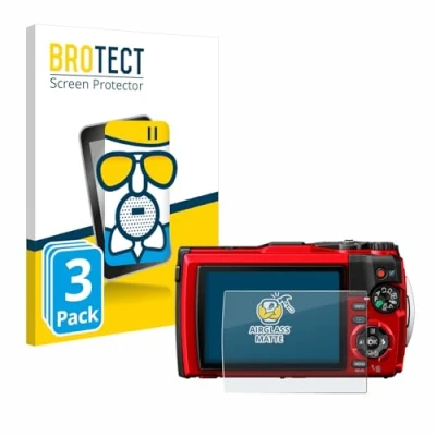 Afbeelding van BROTECT Screenprotector voor Olympus Tough TG 6 Folie Beschermfolie Beschermglas matte (3 Stuks)