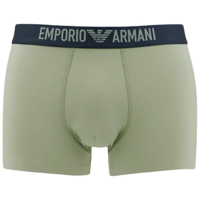 Afbeelding van Emporio Armani heren microfiber boxer basic groen