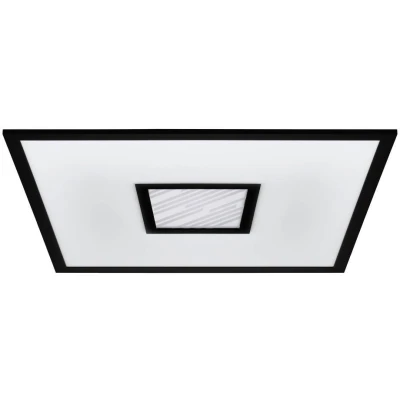 Afbeelding van EGLO Bordonara Plafondlamp LED 45 cm Zwart/Wit Dimbaar
