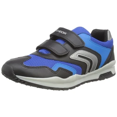 Afbeelding van Geox J PAVEL A jongens Sneaker, Royal Black, 24 EU
