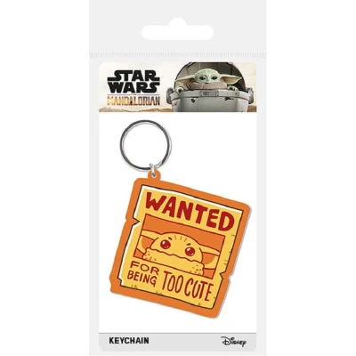 Afbeelding van Star Wars The Mandalorian Grogu Wanted Sleutelhanger