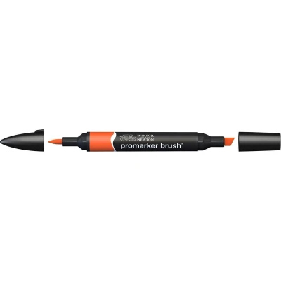 Afbeelding van Winsor and Newton BrushMarker Bright Orange 0177