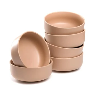 Afbeelding van Kom Leonardo Roma Apricot 16 cm (Set van 6)