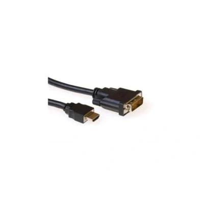 Afbeelding van ACT AK3739 video kabel adapter 1 m HDMI DVI D Zwart (AK3739)