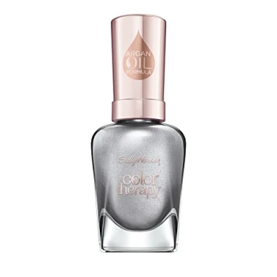 Afbeelding van Sally Hansen Color Therapy Nagellak, kleur 142, My Element, zilver, 14,7 ml