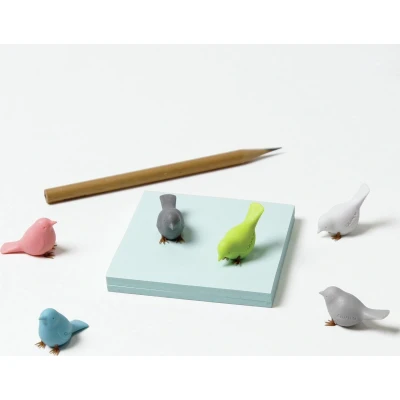 Afbeelding van Mus Magneetjes (Set Van 6) Pastel