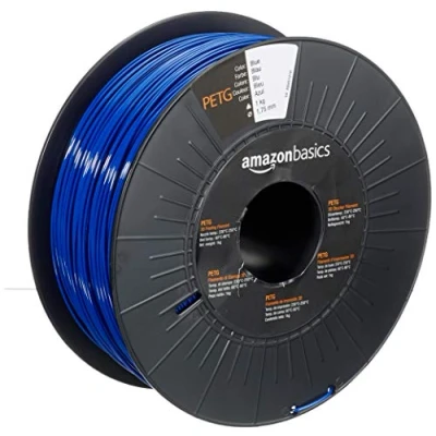 Afbeelding van Amazon Basics PETG 3D printerfilament, 1,75 mm, blauw, spoel van 1 kg