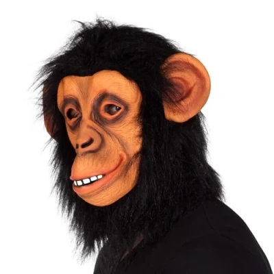 Afbeelding van Boland Latex hoofdmasker Chimpansee Volwassenen Aap Dieren