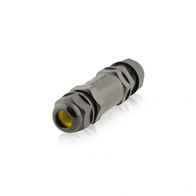 Afbeelding van Kabelconnector waterdicht 24A 450V AC 4 polig M25 Kabeldoorsneden: 14 mm twee openingen IP68 4m waterdiepte geteste VDE &amp; CE contactdoosverbinding Aardkabel Aansluitdoosverbinding