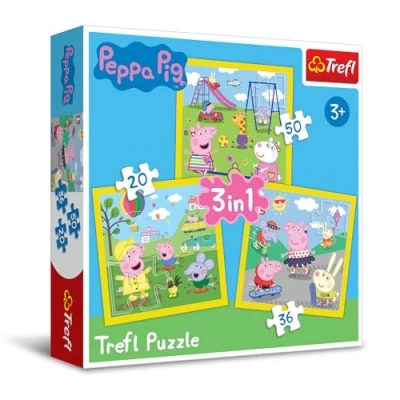 Afbeelding van Peppa Pig 3 in 1 Puzzel 5900511348491