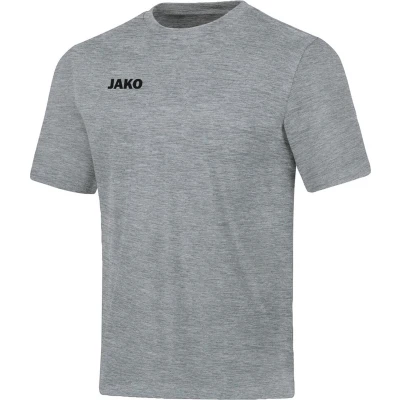 Afbeelding van JAKO Basis Van Het T Shirt, Uniseks Kind, Lichtgrijs Gevlekt, 152