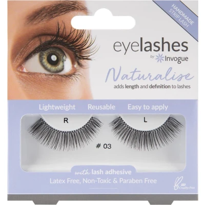 Afbeelding van Invogue Naturalise Nepwimpers #3