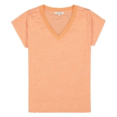 Afbeelding van Garcia Tshirt basic, Dames, Maat: Large, Papaya punch