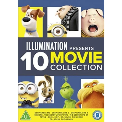 Afbeelding van Illumination 10 Movie Collection [DVD] [2020] [Region 2]