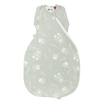 Afbeelding van Tommee Tippee Babyslaapzak voor pasgeborenen, de originele Grobag Swaddle Bag, heup gezond design, zachte katoenrijke stof, 3 6 m, 2,5 TOG, Woodland Gro Friends