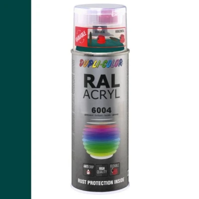 Afbeelding van Dupli Color Ral Acryl 6004 Blauw groen Hoogglans 400 ml