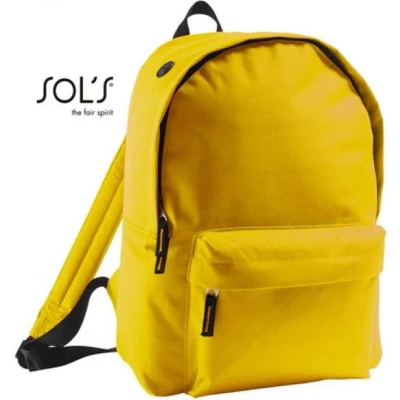 Afbeelding van Rugtas Gold Rugzak 16 liter Backpack Voorzak met ritssluiting Verstelbaar en versterkte schouderriemen