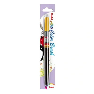 Afbeelding van Pentel Colour Brush, Diverse, Saffraan, 17,5 x 1,3 cm