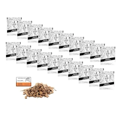 Afbeelding van 20 x Pectolase 5g/25L + Franse Eikenchips 20g Pectolytisch Enzym, Pectoenzym, Pectine, Enzym Voor Fruit en Moetwijn, Spirit Ferm