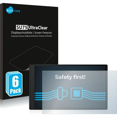 Afbeelding van Savvies (6 Stuks) Schermbeschermer voor Garmin Camper 795 Screen Protector Ultra Transparant
