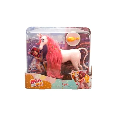 Afbeelding van Simba 109480094 Mia and Me eenhoorn Lyria, met haarclips en borstel voor het kapsel, 25 cm speelpaard, pony, vanaf 3 jaar