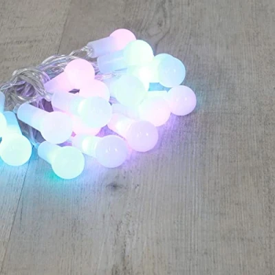 Afbeelding van Party Lighting Tuinverlichting 20 gekleurde LED lampen