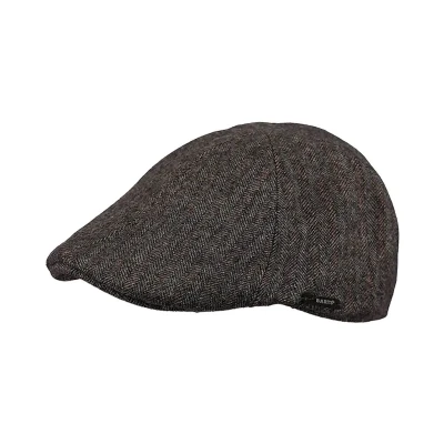 Afbeelding van Barts Mr. Mitchell Cap Heren Flatcap Dark grey