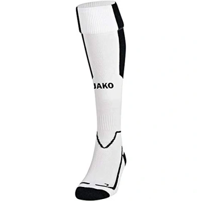 Afbeelding van JAKO Kousen Lazio Wit/zwart