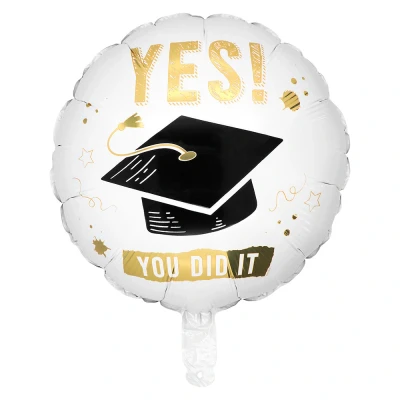 Afbeelding van Boland Folieballon &#039;YES YOU DID IT&#039; Geen thema Geslaagd Feestversiering