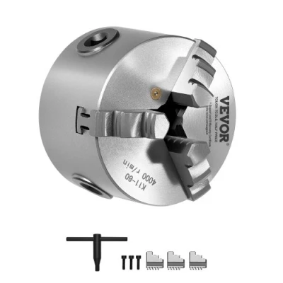 Afbeelding van VEVOR 80 mm 3 klauwplaat voor boor /freesmachines en 3D printers