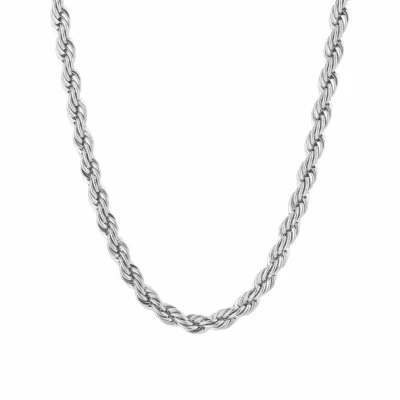 Afbeelding van Bijoutheek Collier Gedraaid Zilver