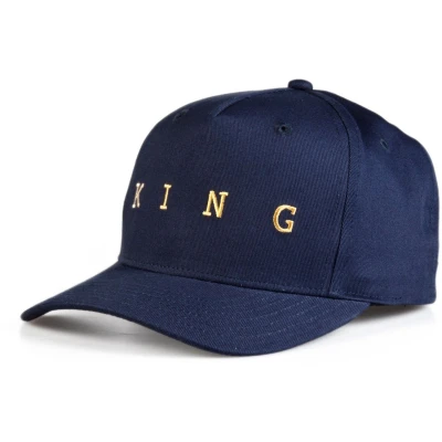 Afbeelding van KING Apparel Tennyson Gold Curve Peak cap Ink