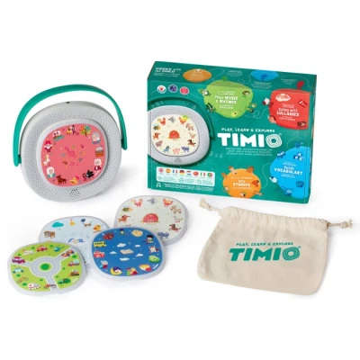 Afbeelding van Timio audio &amp; muziekspeler met 5 cd&#039;s oplaadbaar