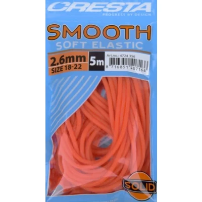 Afbeelding van Cresta Smooth Soft Elastic Maat : 2.6mm (5m)