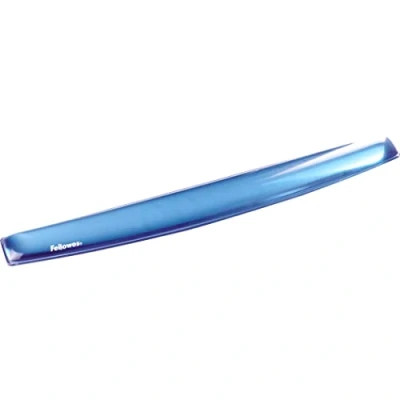 Afbeelding van Fellowes Crystals toetsenbord polssteun blauw